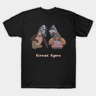 8ts The Great Apes T-Shirt